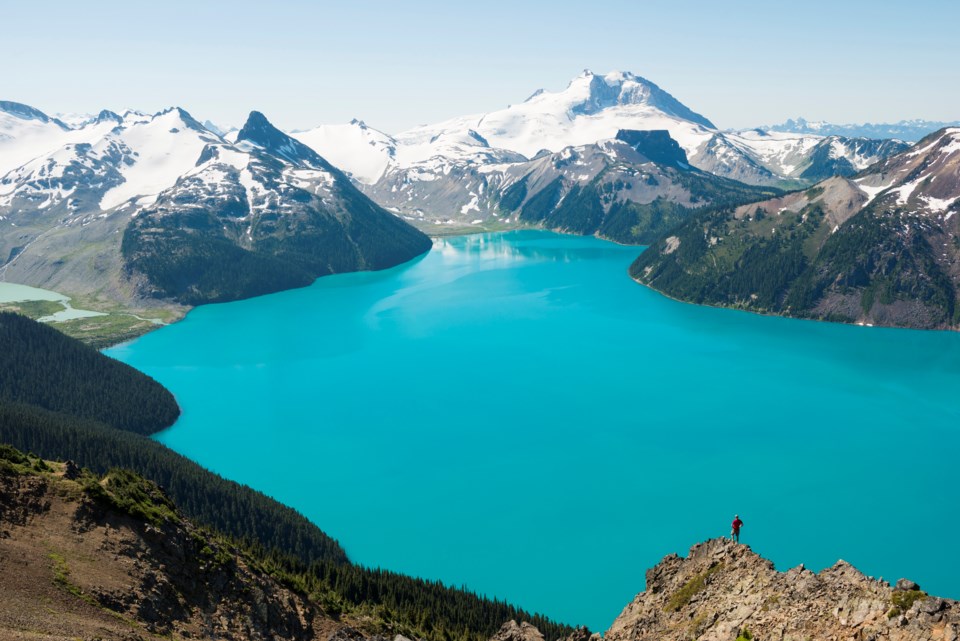 Garibaldi Lake in Garibaldi Provincial Park