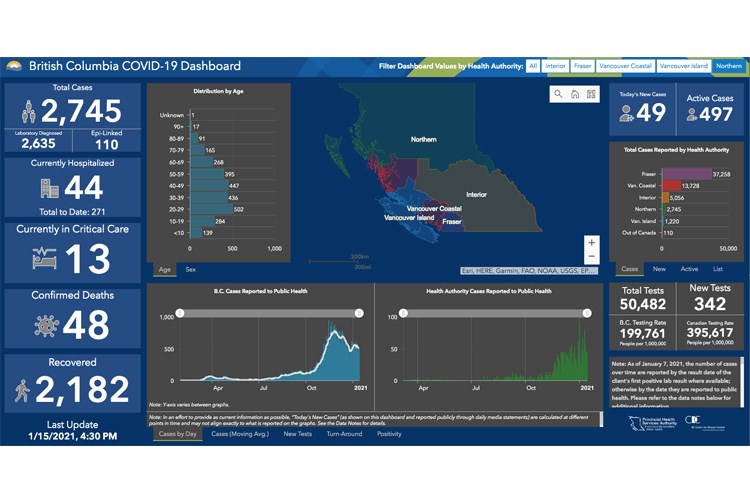 21 COVID dashboard 01152021