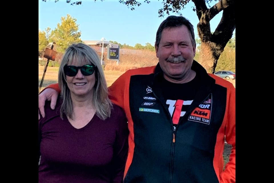 Betty and Doug Pettis have made the trip from Prince George to Houston, Texas to watch their 23-year-old son Jess race in Saturday's Monster Energy AMA Supercross 250SX events. The racing starts at 3 p.m. PT.