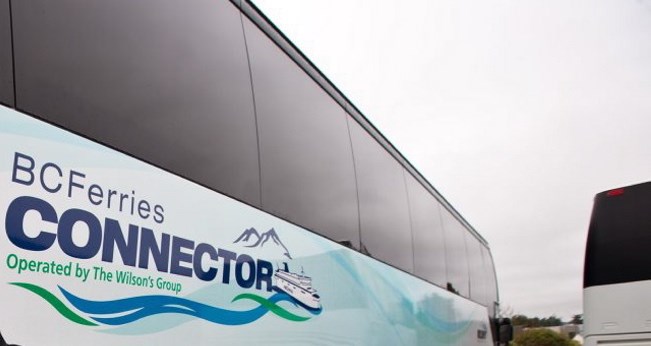 B.C. Ferries Connector bus