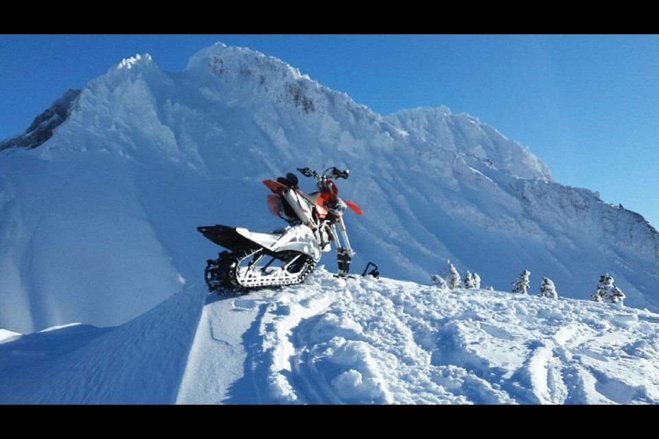 The top of Brohm Ridge.