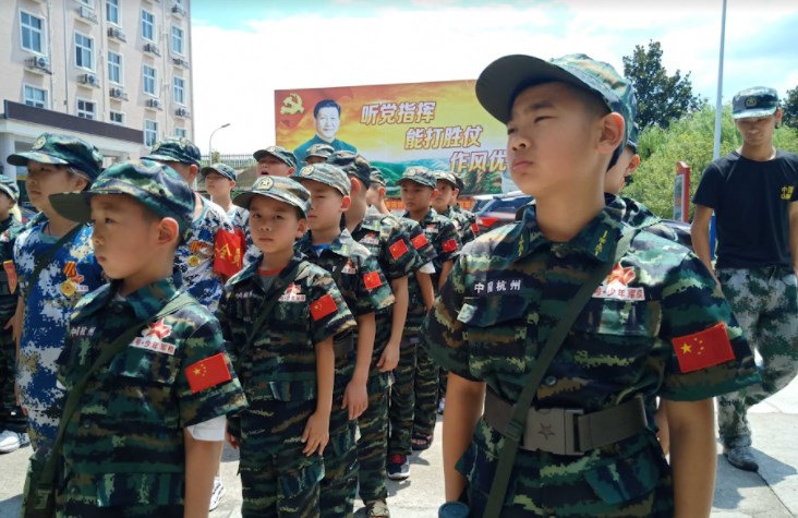 Young Chinese recruits