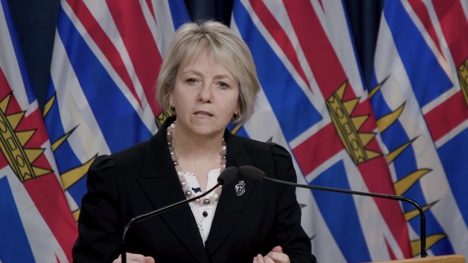 B.C. provincial health officer Dr. Bonnie Henry