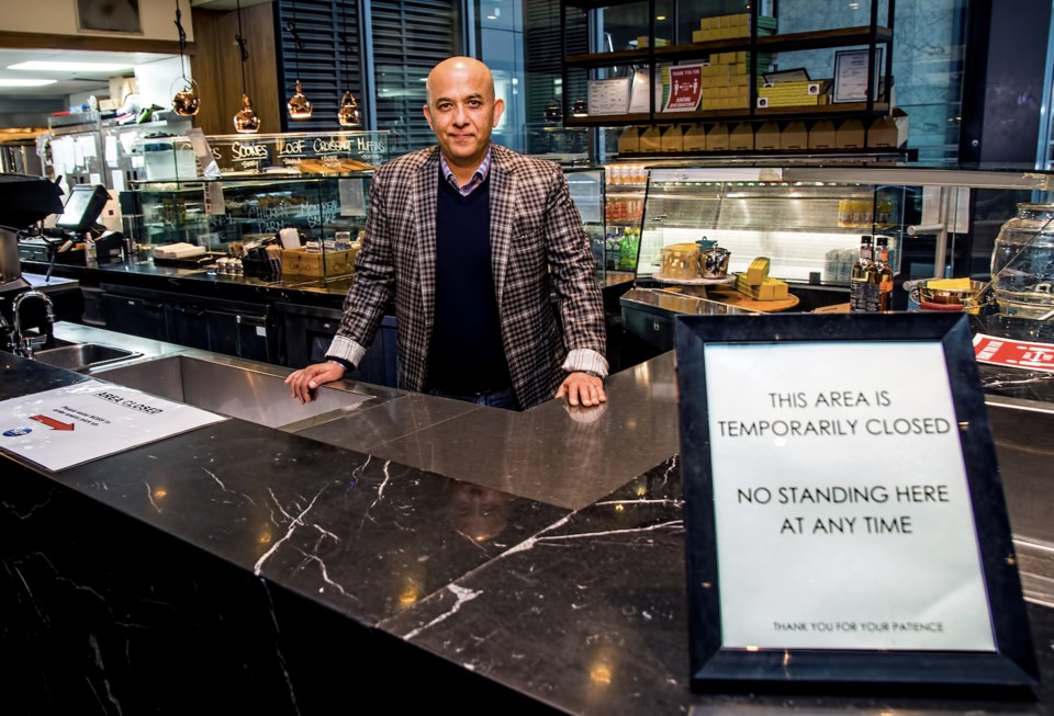 Glowbal Group owner Emad Yacoub: 5 per cent capacity. | Chung Chow
