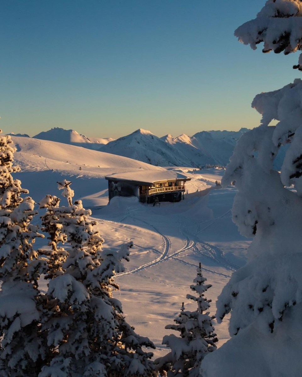 Instagram photo by Max Buchanan/@buchanan44, courtesy of the Spearhead Huts Project