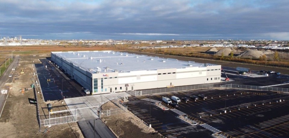 The brand-new FedEx distribution centre, Winnipeg, has sold. | Crestpoint