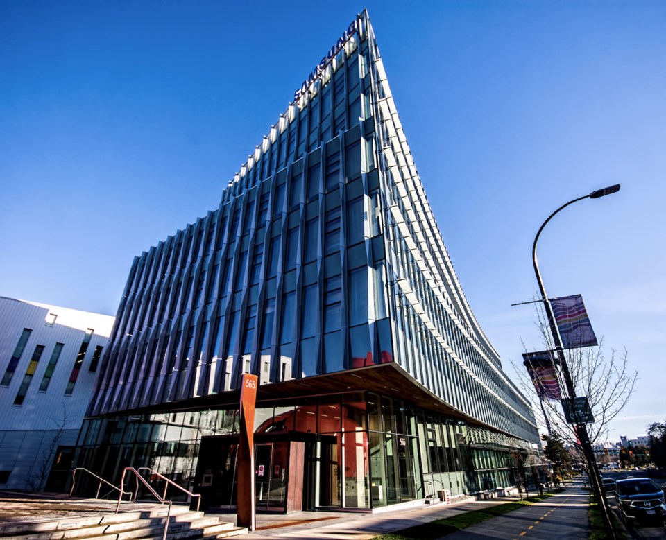 Office building in the heart of Vancouver’s science and technology district. | Chung Chow