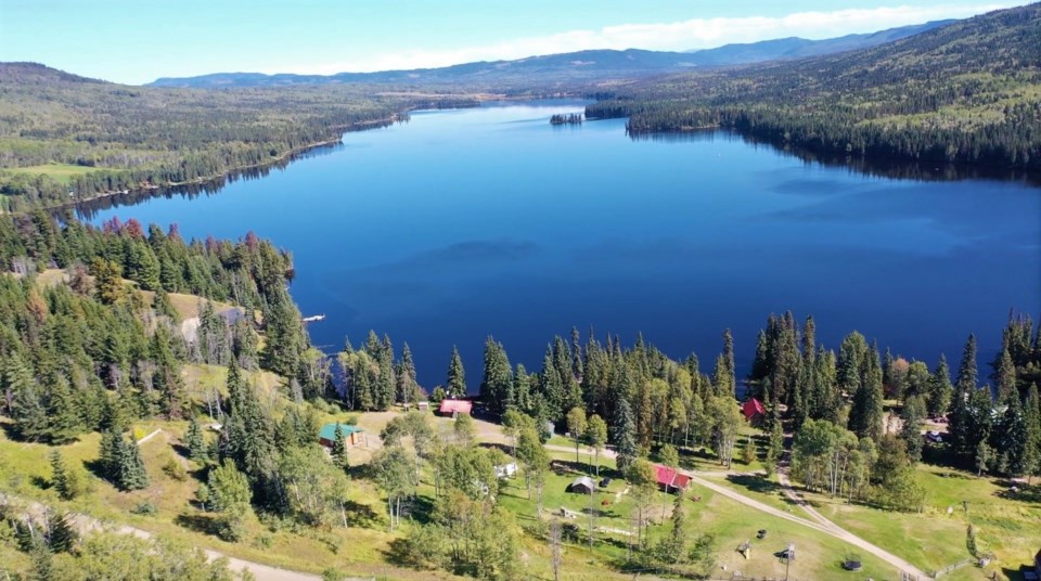 Six-acre, seven-cabin Eagan Lake Resort in the south Cariboo sold for $1.1 million. | Landquest