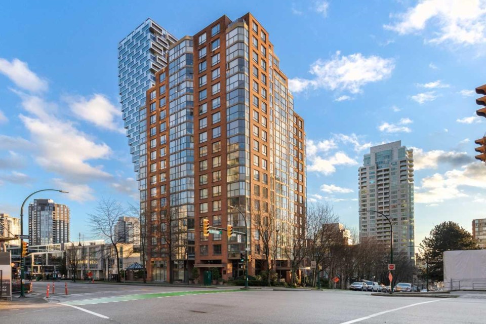 One-bedroom condo on Pacific Avenue, West End, recently listed at $523,000. REW.ca/Oakwyn Realty