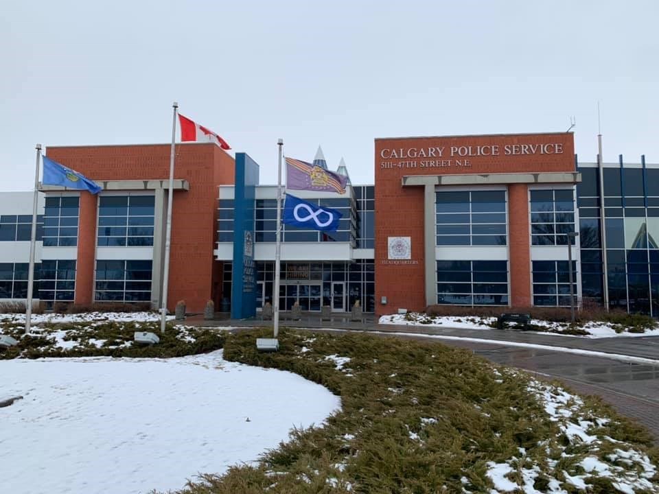 The Calgary Police building