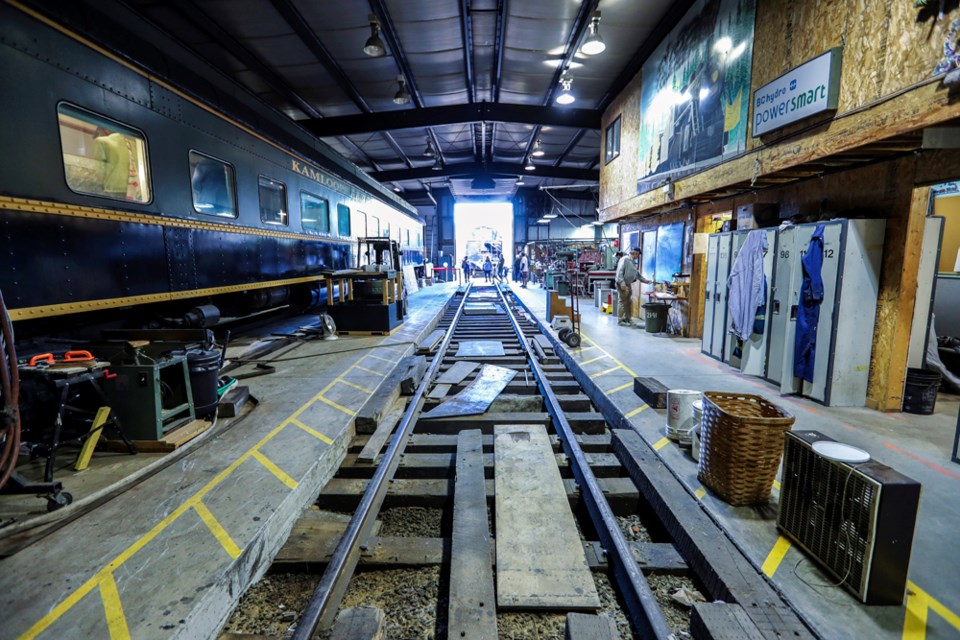 Kamloops Heritage Railway shop