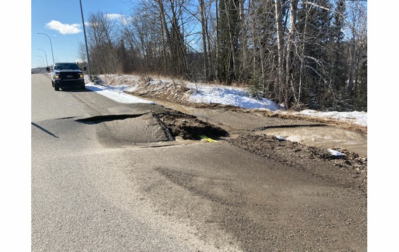 23 Water main break