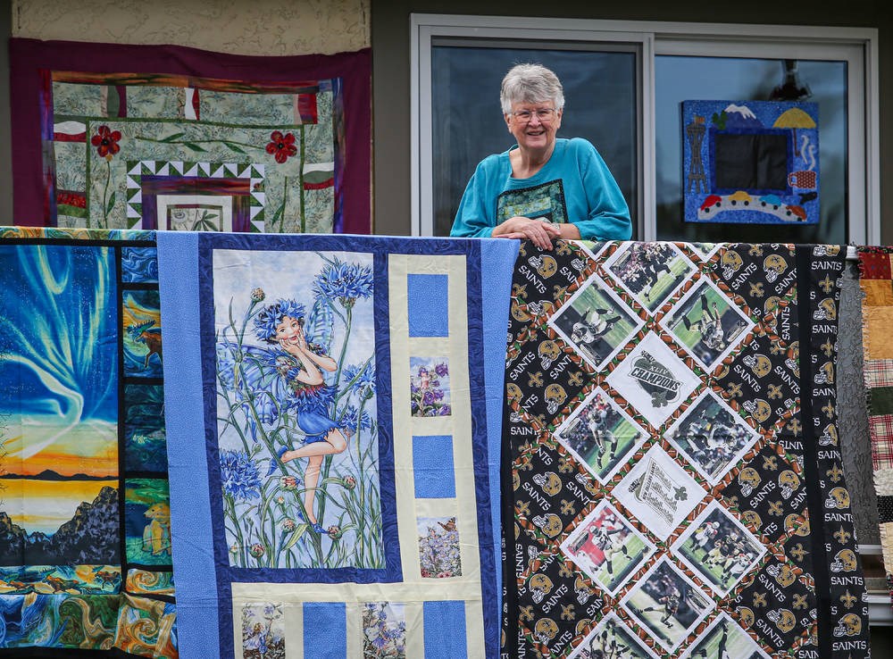 Colourful crafts on display outdoors today as makers celebrate