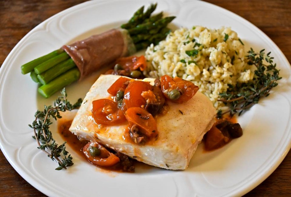 Eric Akis B.C. halibut, with a southernFrench flair Victoria Times