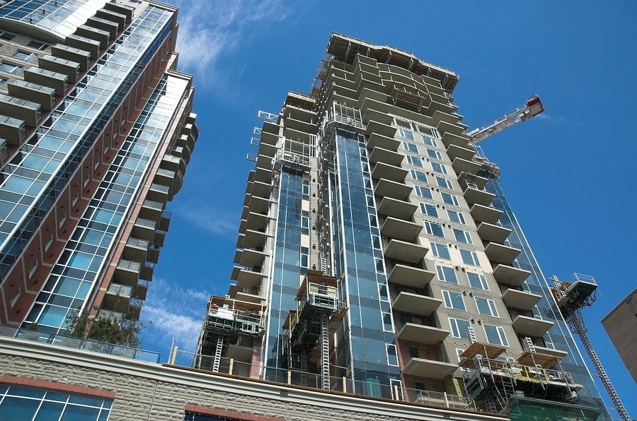 Calgary condos under construction. | Western Investor