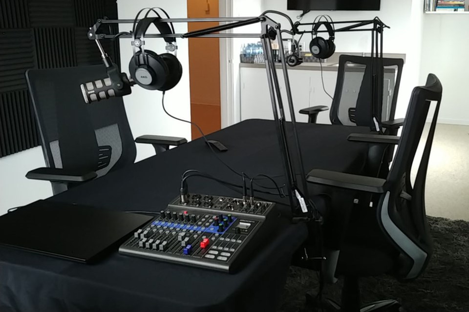 podcast studio