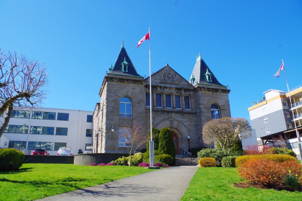 The Nanaimo courthouse