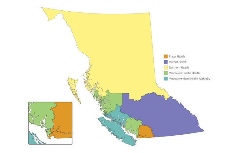 Map Of Bc Interior Northern Residents Restricted To Travel In North, Interior Regions - Prince  George Citizen
