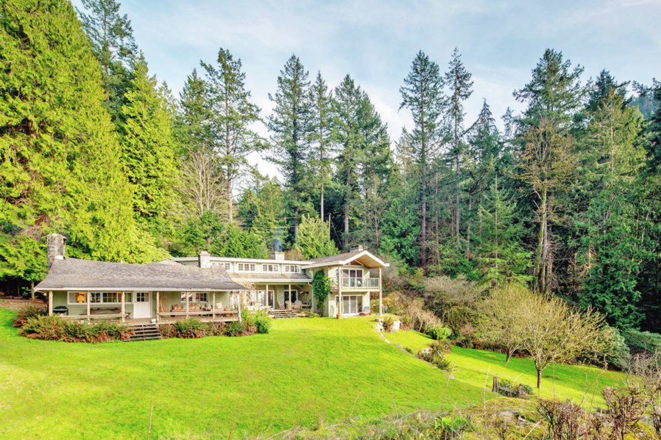 The Bowen Island ocean-front, 137-acre working farm with a market garden is for sale. FYFE PHOTOGRAPHY / LANDQUEST® REALTY CORPORATION