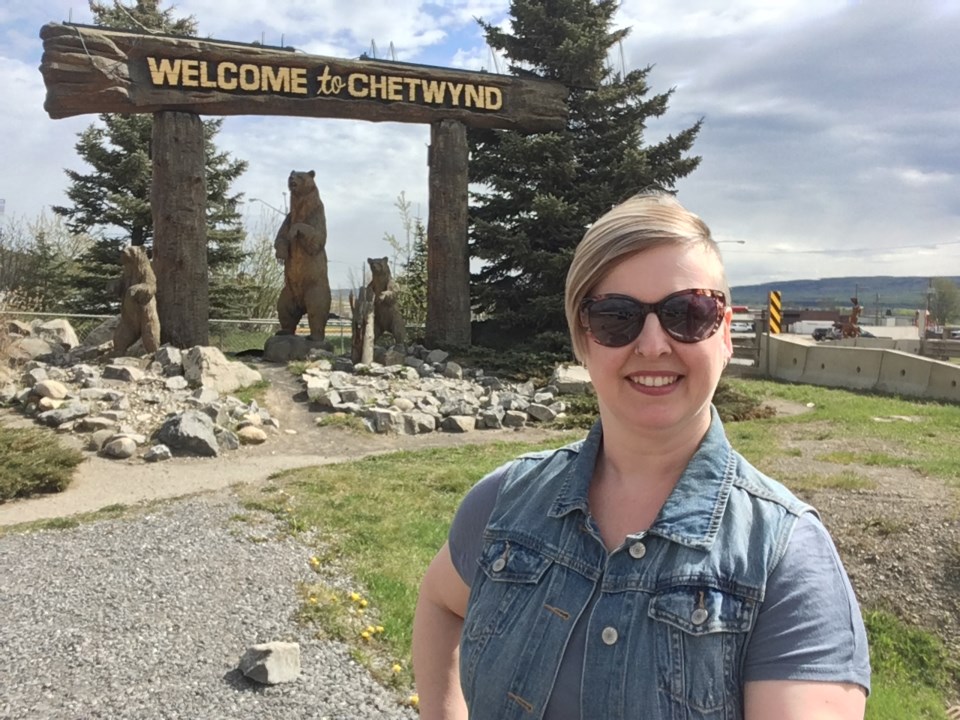 Naomi Larsen of the Chetwynd Chamber of Commerce: small town delivers big real estate yields.