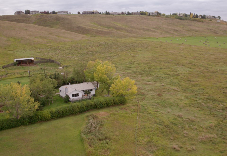 A 145-acre ranch near Calgary: $24,000 per acre. | Hansen Land Brokers