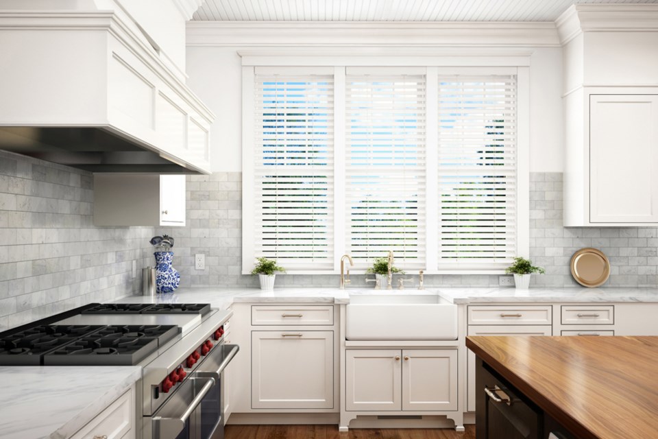 Motorized blinds, an offering in the Smart Home Collection by Budget Blinds.
