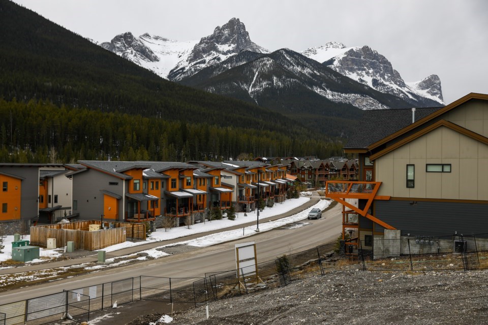 New homes under construction at current Three Sisters Mountain Village. | Evan Buhler, RMO