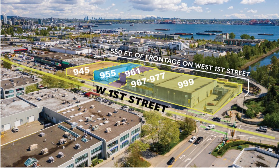 Five North Vancouver industrial buildings sold for $44 million. | CBRE