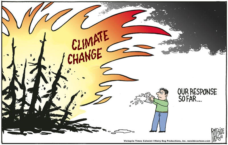 Adrian Raeside cartoon: climate change, July 3, 2021