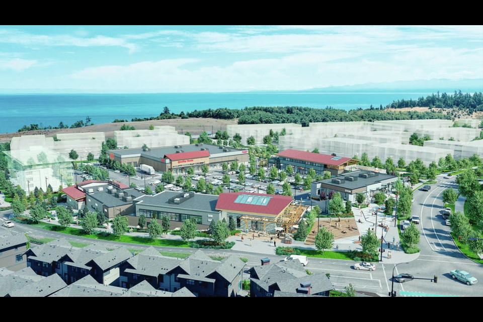 An artist's rendering of The Commons at Royal Bay once it is built out in 10 to 15 years. VIA TAVOLA STRATEGY GROUP