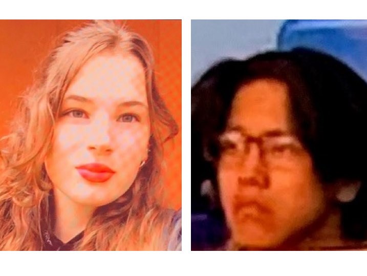 Grace Smiley, 16, from Comox and Tyson Brown, 15, of Colwood could be in Victoria, Nanaimo or Vancouver, police said. VIA RCMP