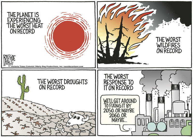 Adrian Raeside cartoon: Climate change - Victoria Times Colonist Adrian Raeside cartoon: Climate change - Victoria Times Colonist