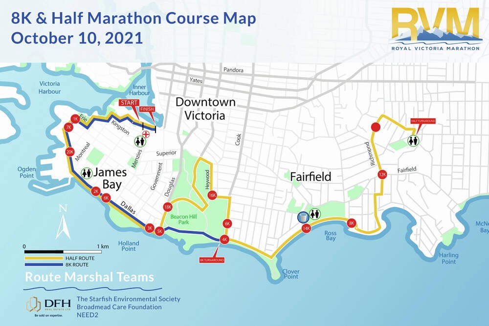 Royal Victoria halfmarathon, 8K race set for Sunday Victoria Times