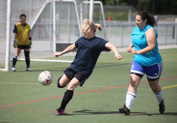 That sporting something: Burnaby Lake Sports Complex-West played host to the Burnaby 30 Something women's soccer league annual end of the season tournament last weekend.