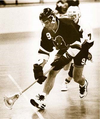 No. 9 forever: Former Burnaby Lakers star Russ Heard will have his No. 9 jersey retired at the start of a Western Lacrosse Association regular season game against the New Westminster Salmonbellies at the Bill Copeland Sports Centre on July 5.