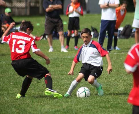 Spring season: The Burnaby Selects under-13 boys' soccer team won the Adanac spring league title following a 2-1 win over the North Vancouver FC Surge on Saturday.