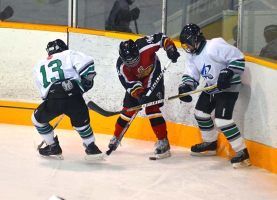 Unbeaten: The Northwest Giants completed a dominant sweep of the Fraser Valley Thunderbirds in B.C. major midget hockey at the Burnaby Winter Club on Sunday. The Giants remained the only undefeated team in the elite 11-team league.