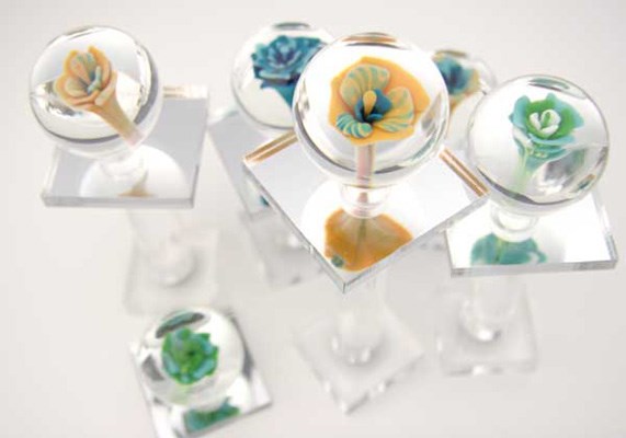 Handle with care: Braden Hammond Glass will be offering handblown glass art and jewelry as part of the Circle Craft Christmas Market, opening Nov. 9.