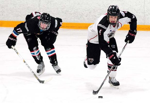 Champs again: The Northwest Giants hoisted the B.C. major midget hockey cup for a fifth consecutive time following a 1-0 victory over the Okanagan Rockets in Game 3 of the best-of-three championship final at the Burnaby Winter Club on Sunday.