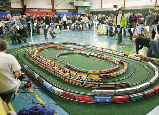 The 30th annual Railroadiana show, at the Cameron recreation centre on March 18, was put on by the West Coast Railway Association and featured anything and everything you could ask for with model railroads.