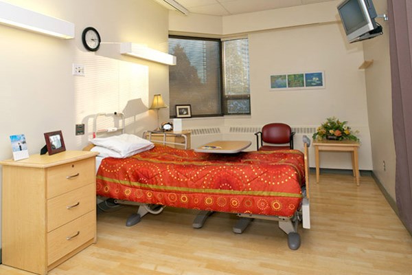 The Respite Hotel in Queen's Park Care Centre offers a place for people to stay if their caregivers need a break.