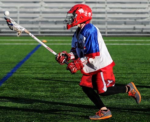 Final four: The under-12 New Westminster team placed fourth at the B.C. Lacrosse Association youth field lacrosse championships at Burnaby Lake Sports Complex-West on Sunday.