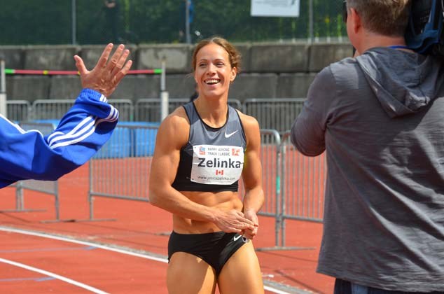 Making standard: Nearly 30 athletes posted Olympic standards at the annual Harry Jerome International Track Classic at Swangard Stadium on Sunday. In all, eight National Track League records were set and one new Canadian mark was also achieved at the meet.
