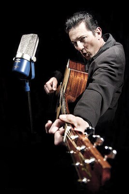 In the spotlight: David James is a Johnny Cash tribute artist who's onstage at the Massey Theatre on March 15.