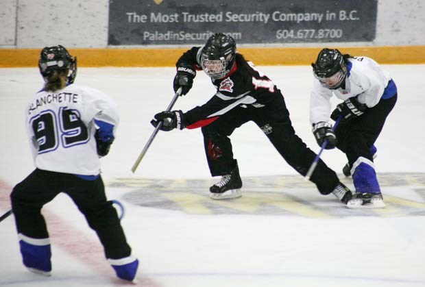 That winning feeling: The No. 7 seeded Lower Mainland Thunder upset the favourites enroute to B.C.'s first-ever Canadian ringette championship title.