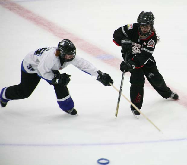 That winning feeling: The No. 7 seeded Lower Mainland Thunder upset the favourites enroute to B.C.'s first-ever Canadian ringette championship title.