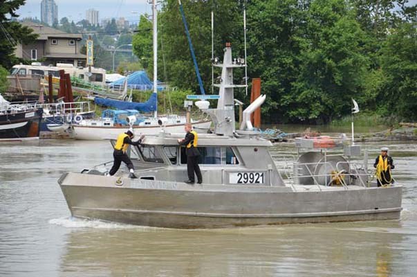 On the river: RCSCC Fraser's 70th annual ceremonial review took place on Sunday, June 10. The event showcases the cadets' accomplishments over the past training year.