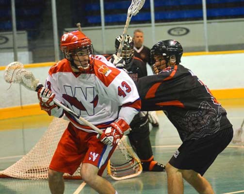 One away: The New Westminster Salmonbellies are one win away from a berth into the B.C. Junior Lacrosse League final following a 17-9 victory over the Delta Islanders in Game 2 of the best-of-five semifinal series at Queen's Park Arena on Monday. Game 3 is in Ladner on Wednesday at 8 p.m.