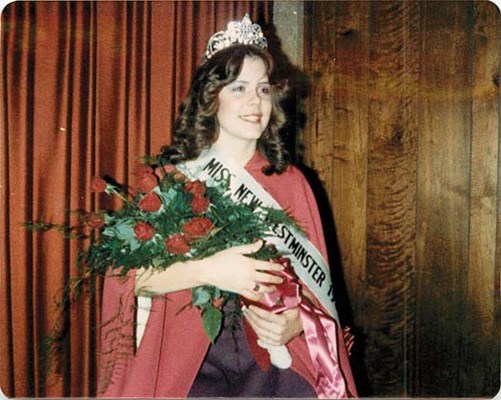 Her mom, Becci Dewinetz won Miss New Westminster in 1981.