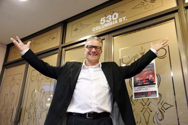 Old is new again: Randy Clarke, event coordinator and marketing manager for The Columbia Theatre, is excited about the new lineup of acts booked.